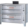 Double Pizza Deck Oven with Draft Diverter - 54,000 BTU-Blodgett 911P -Gas Compact 