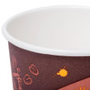 Hot Cup with Coffee Design - 1000 / Case-8 oz. Poly Paper  