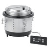 Mirage 11 Qt. Silver Drop-In Induction Warmer - 120V, 250W Vollrath 741101DW 