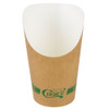 Kraft Compostable Paper Scoop Cup - 1000/Case-Eco Medium 5.5 oz. 