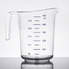 Plastic Measuring Cup with Gradations-1 Pint Clear 