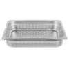 Perforated Steam Table / Hotel Pan 2 1/2" Deep Anti-Jam-Half Size 