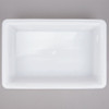 White Poly Food Storage Box-Cambro 12183P148 12" x 18" x 3 1/2" 