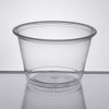 Plastic Souffle Cup / Portion Cup - 100/Pack- 4 oz. Clear 