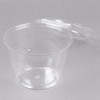 Clear Tamper-Visible 48 oz. Round Bowl with Lid - 135/Case-Polar Pak 5HGR048-TV-F 