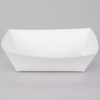 White Paper Food Tray - 500/Case-Southern Champion 0556 #300 3 lb. 