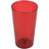 Pebbled Plastic Tumbler - 12/Pack-9 oz. Red 