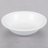 Bright White Rolled Edge China Fruit Bowl / Monkey Dish - 36/Case-3.5 oz. 