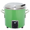 Green Apple Finish Retro 7 Qt. Stock Pot Kettle Rethermalizer - 120V, 1450W-Vollrath 7217735 