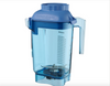 Advance 48 oz. Blue Deluxe Copolyester Blender Jar with Wet Blade Assembly and Lid for Vitamix Blenders-Vitamix 58988 