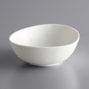 12 oz. Cream White Tall Coupe Porcelain Bowl - 12/Case