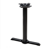 Table & Seating 5" x 22" Black 3" Standard Height End Column Table Base