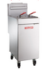 Deliver basket after basket of freshly fried foods to your customers with this Vulcan LG300-1 35-40 lb. natural gas floor fryer! With an oil capacity of 35-40 lb., this unit is packed with great benefits to make your frying experience as easy and efficient as possible.