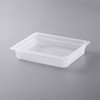 Translucent Polypropylene Food Pan - 2 1/2" Deep-1/2 Size 