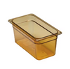 BUY | SHOP | Cambro, 36HP150, H-Pan™ 1/3, Size, Amber, High, Heat, Plastic, Food, Pan - 6" Deep