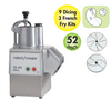 Safe, Ergonomic Processing

A sturdy metal handle gives you excellent leverage so you can easily push produce through the large hopper while the black pusher does the same for the small hopper, ensuring that operation is as smooth and safe as possible.