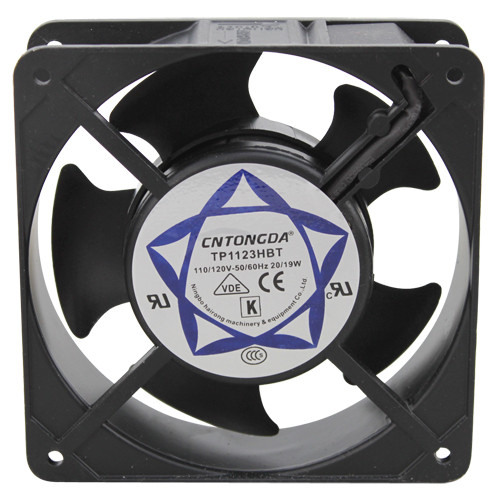 This Lincoln 369124 equivalent cooling fan is a perfect replacement for the one that came standard on a variety of equipment. Fans like this one are commonly used to keep electronic and other sensitive components cool, so it's important to make sure that you replace a fan if it is not working properly.

Overall Dimensions:
Length: 4 11/16"
Width: 1 1/2"
Height: 4 11/16"