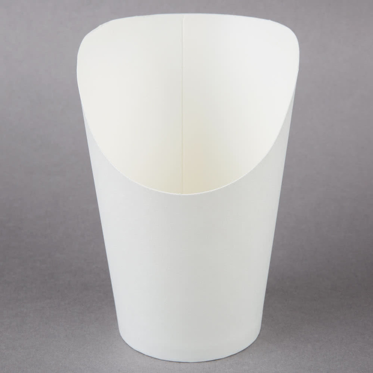 White Paper Scoop Cup - 1000/Case-Medium 5.5 oz. 