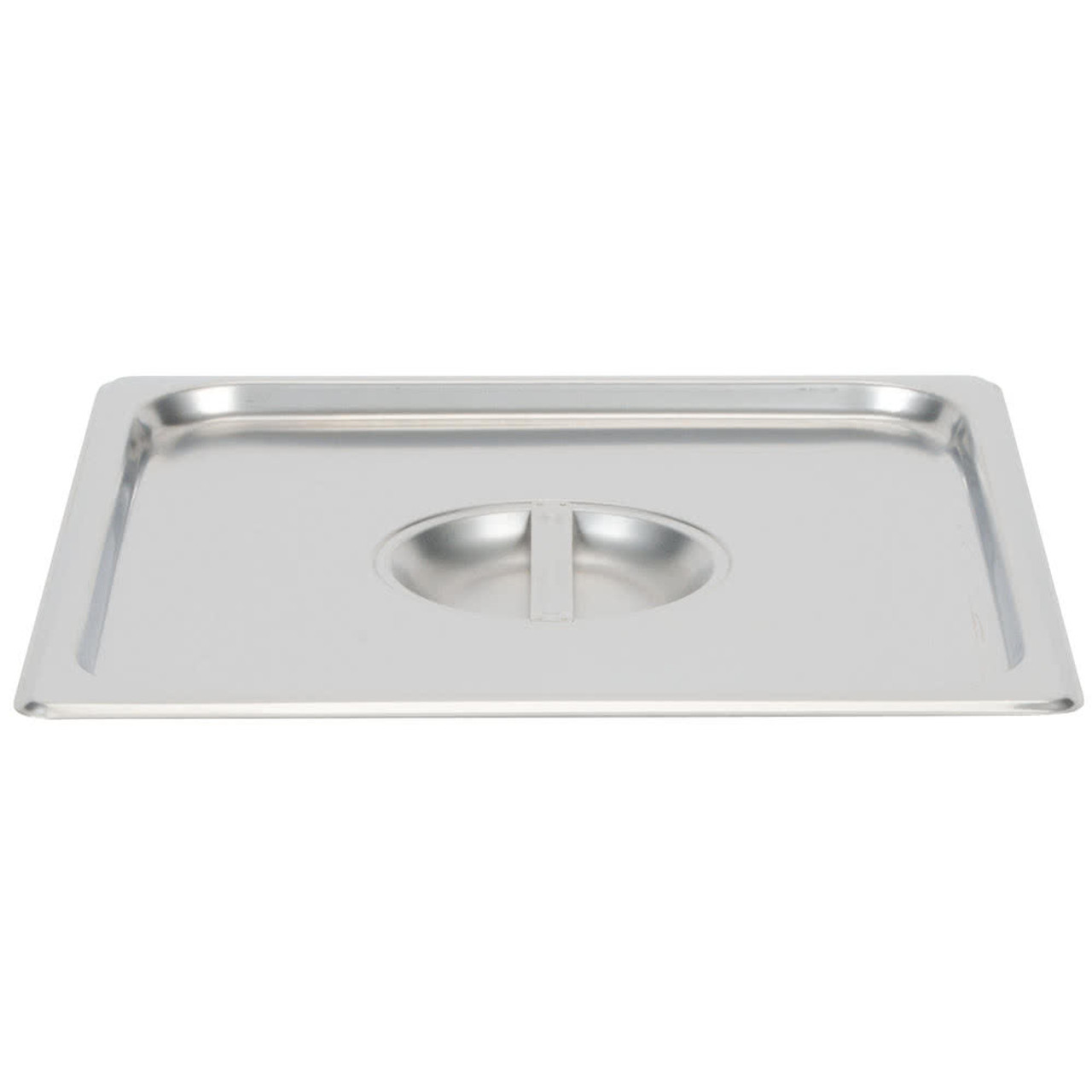 Stainless Steel Solid Steam Table / Hotel Pan Cover- 2/3 Size 