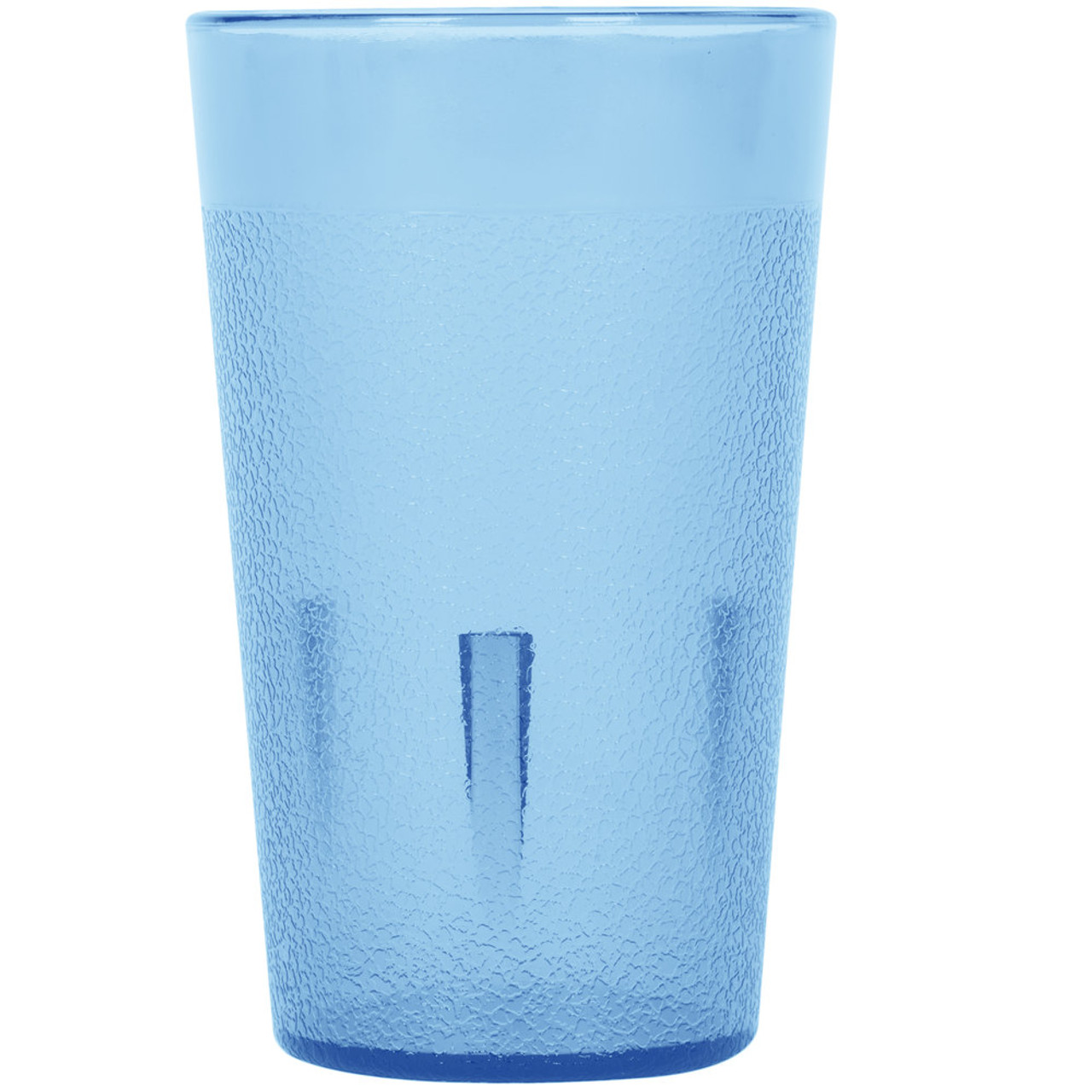 Pebbled Plastic Tumbler - 12/Pack-5 oz. Blue 