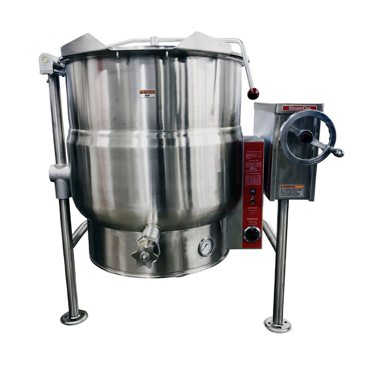 BUY | SHOP | ELT-40 40-Gallon Electric Tilting Steam Kettle (ELT-40) crown