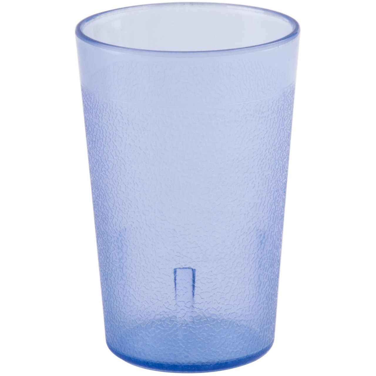 Pebbled Plastic Tumbler - 12/Pack-9 oz. Blue 