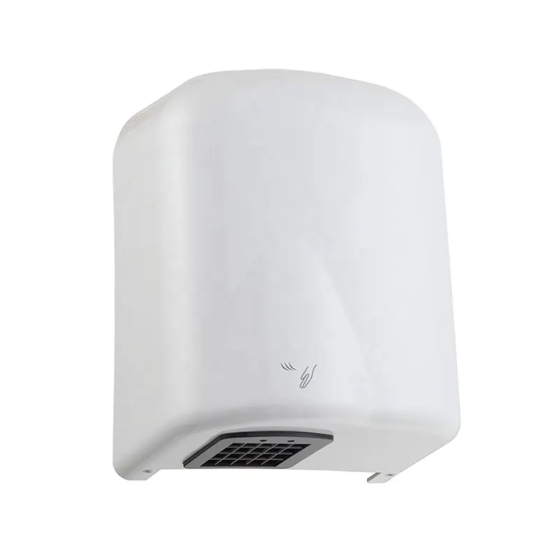 buy | shop | Janitorial White High Speed Automatic Hand Dryer with HEPA Filtration - 110-130V, 1450W