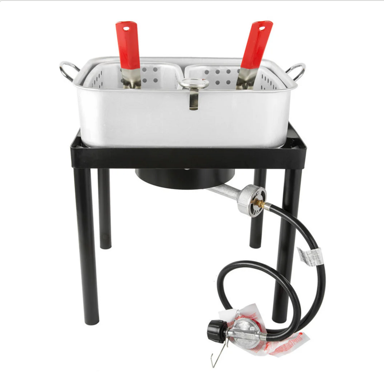 18 Qt. Dual Basket Fryer / Fish Cooker - 55,000 BTU