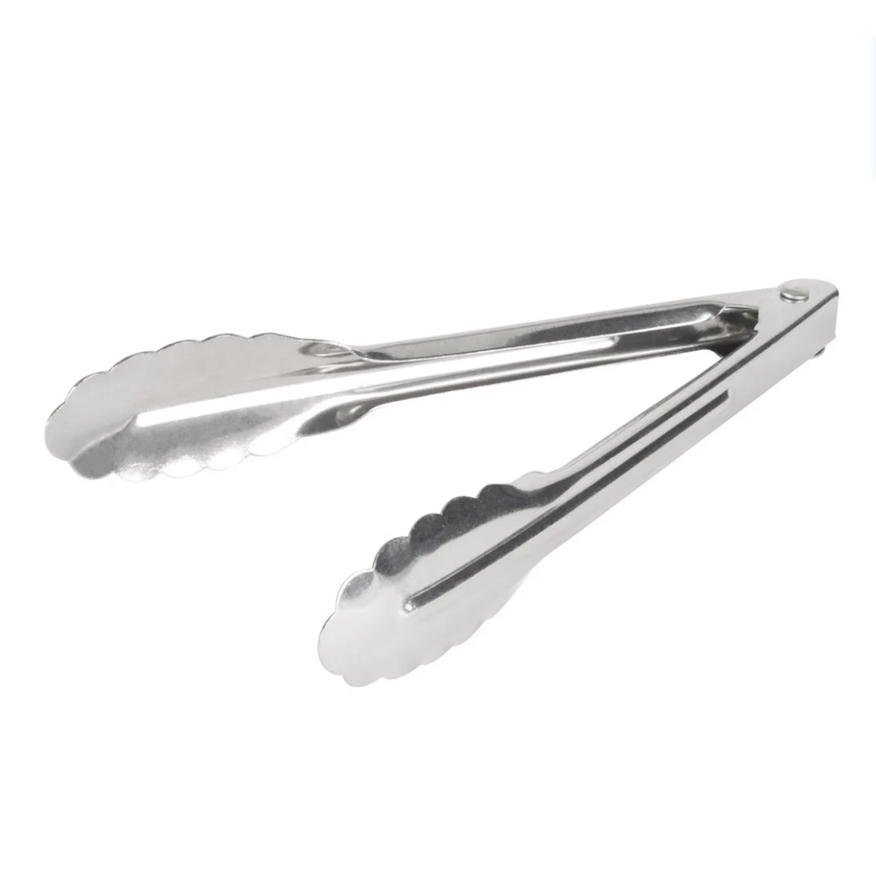 7" Heavy Duty Stainless Steel Utility Tongs