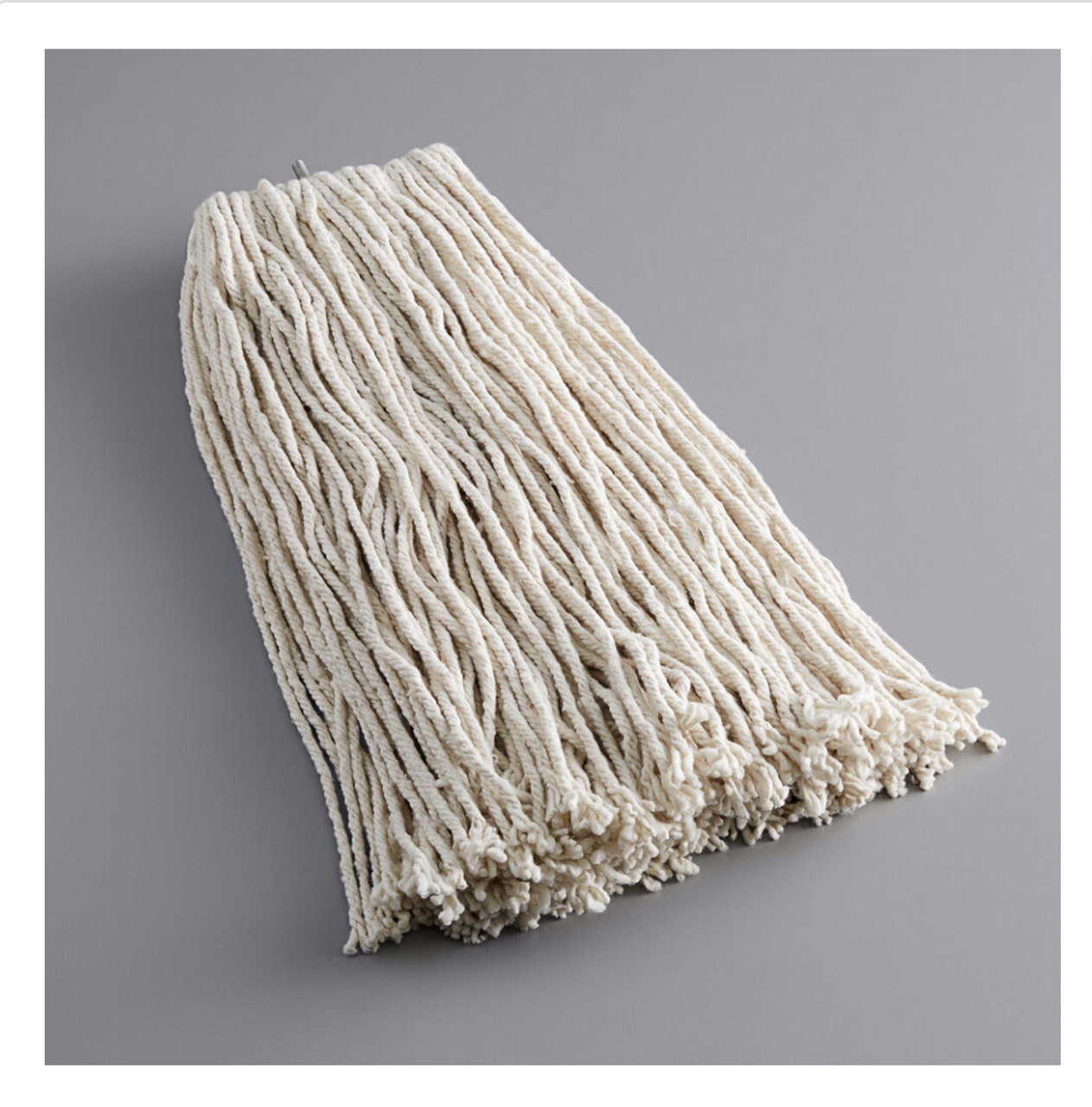 Mop Head ,Cotton Cut End with Screw On Band-24 oz. #32 