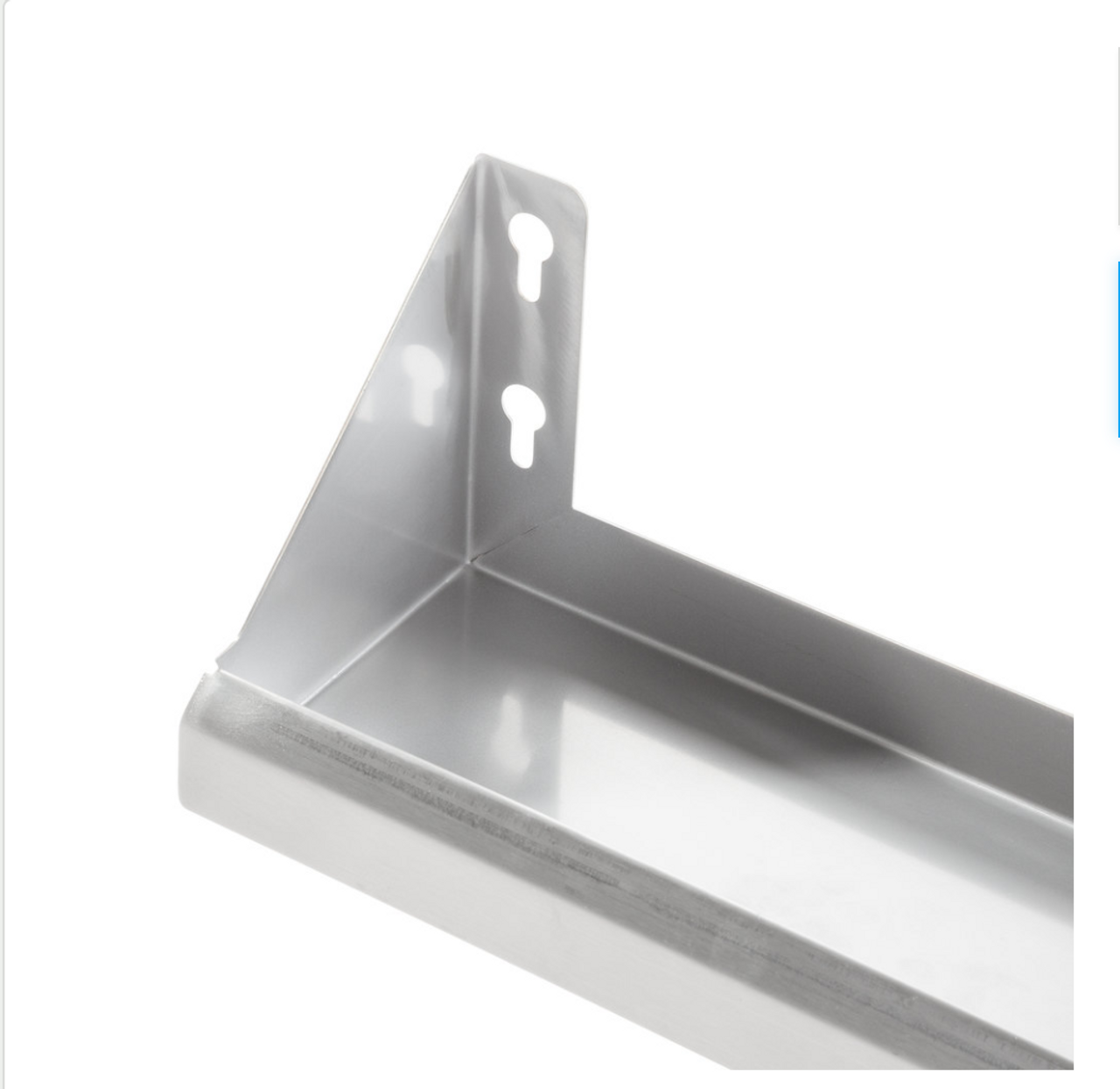 Restroom Wall Mount Shelf 5" x 36" Stainless Steel 