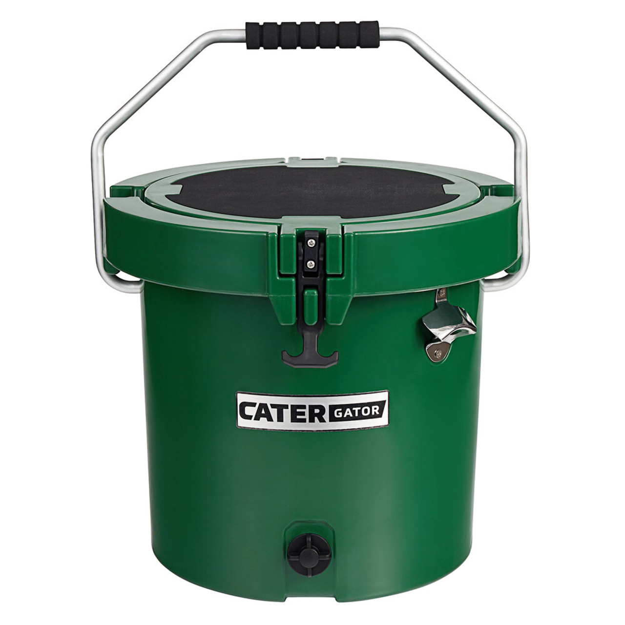 Round Rotomolded Extreme Outdoor Cooler / Ice Chest-Green 20 Qt. 