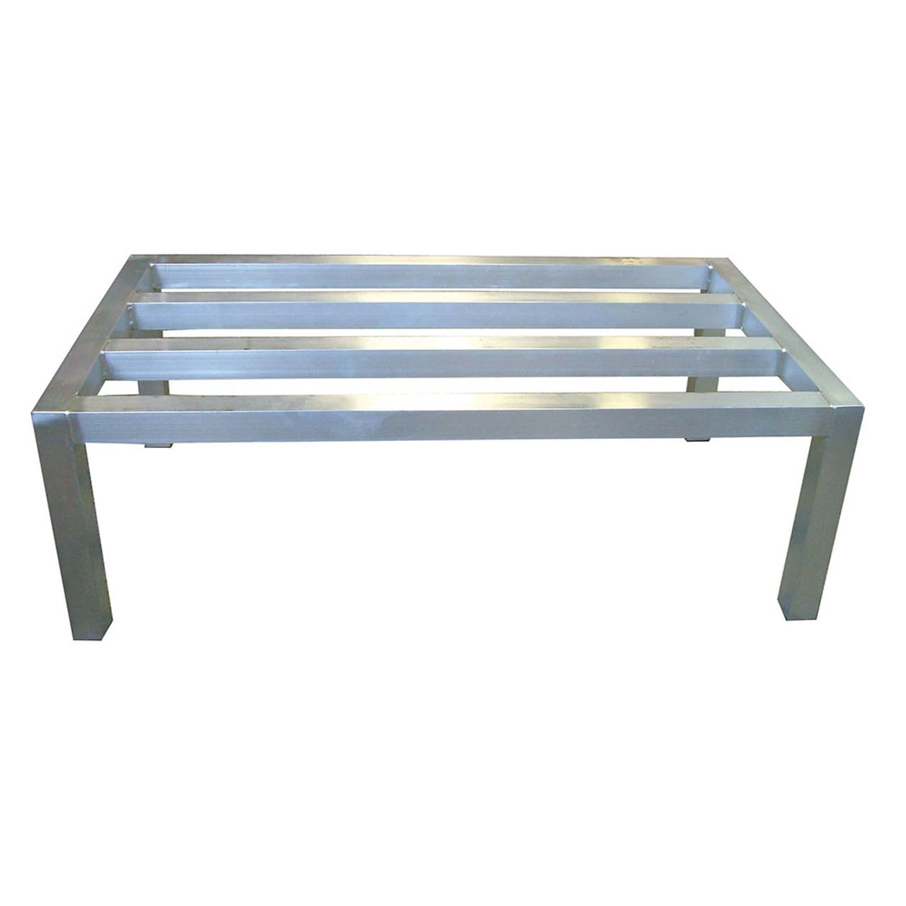 60" x 20" x 12" Aluminum Dunnage Rack - 1600 lb Capacity