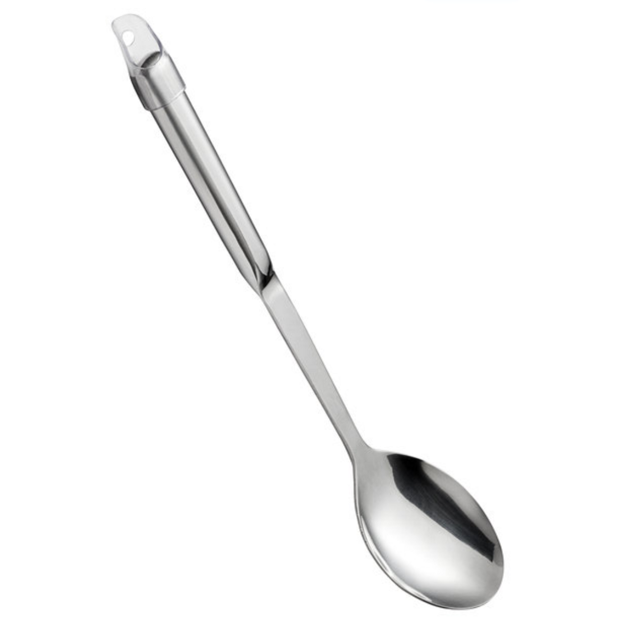 Stainless Steel Handle Solid Serving Spoon