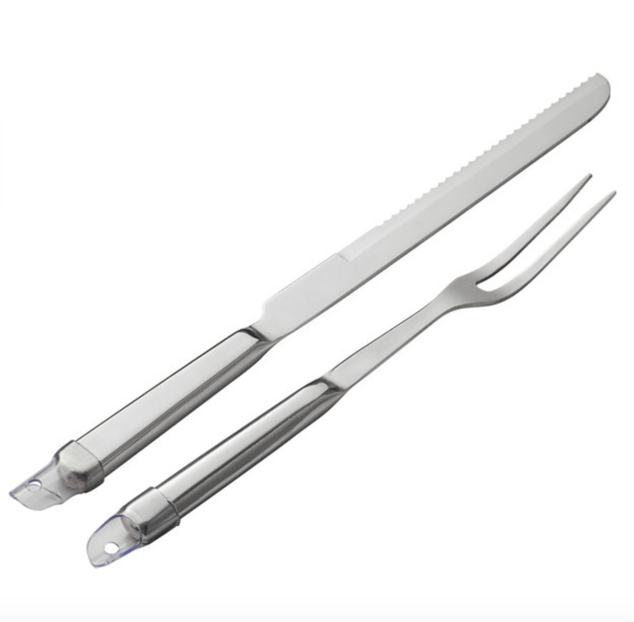 Stainless Steel Handle Carving Set, 2-Piece Hollow 