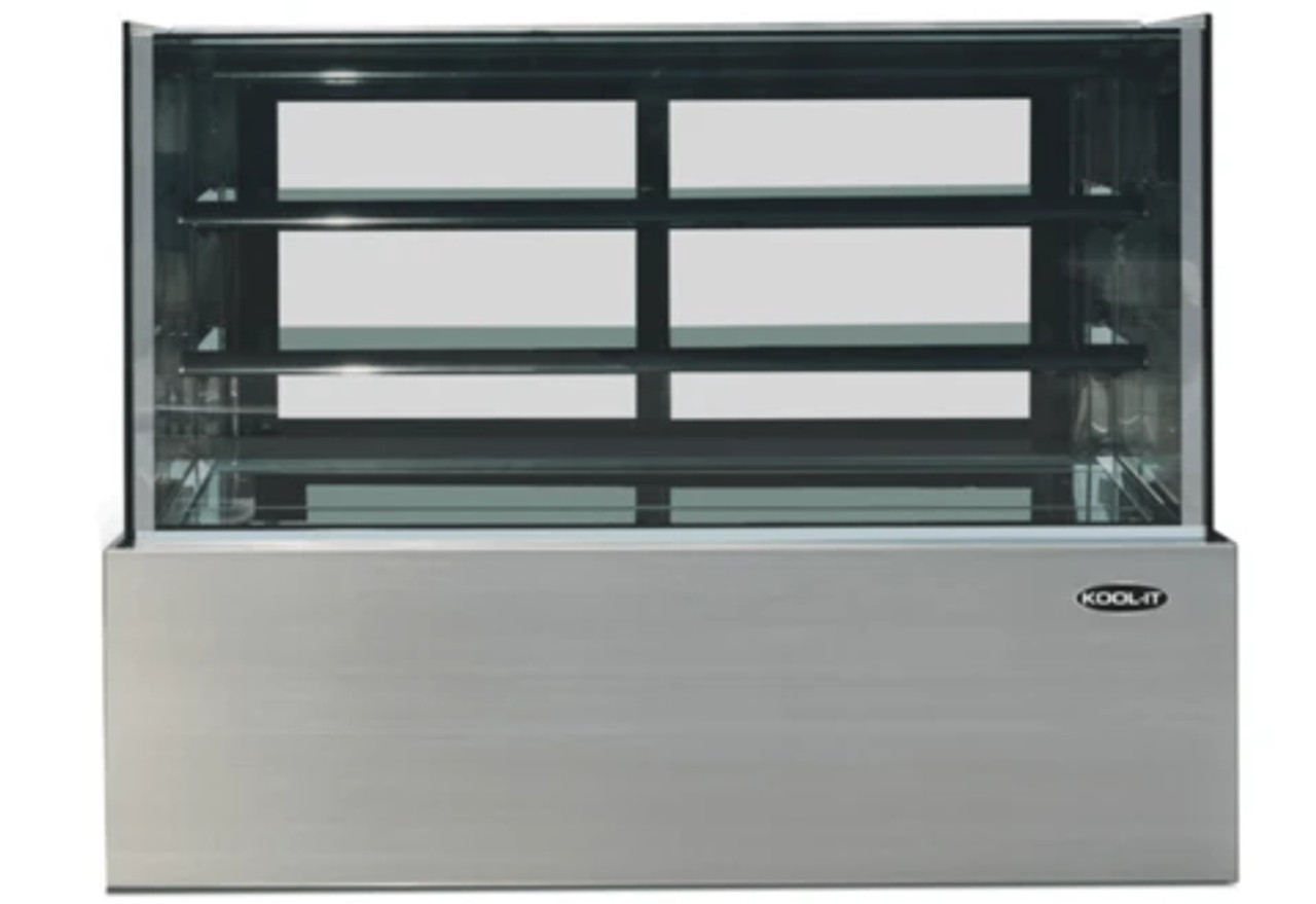 Kool-It KBF-48 - 47" Floor Model Full Service Refrigerated Display Case - 13 Cu. Ft.