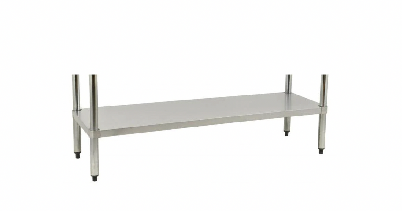 24" x 72" Stainless Steel Under-shelf for Standard Work Table