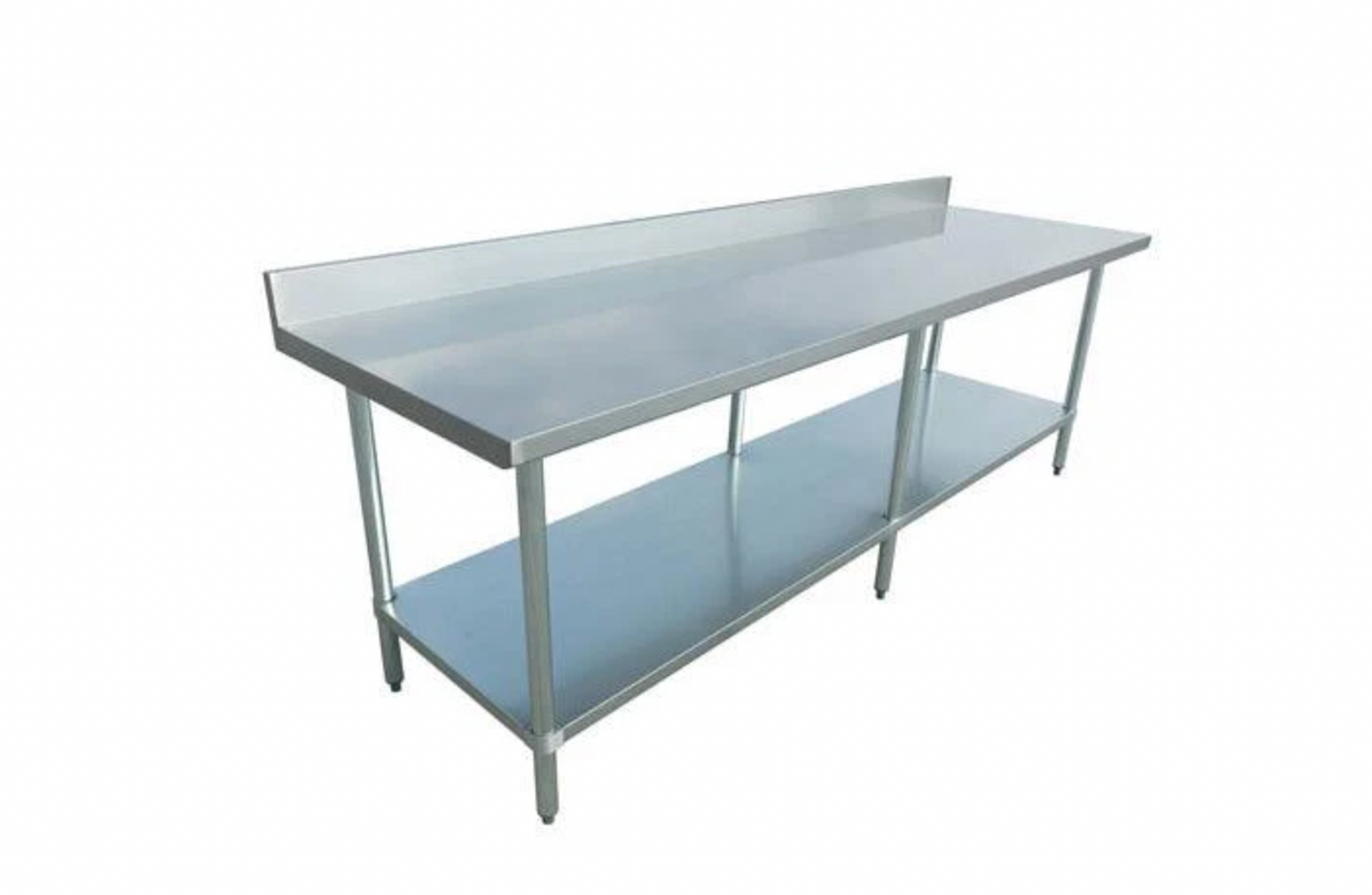 24" x 84" Elite Series Stainless Steel Worktable