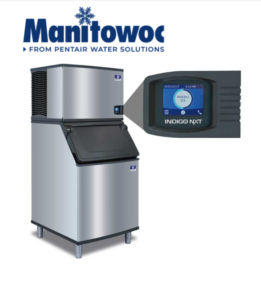 buy | shop | IYT0750A Indigo NXT 30" Air Cooled Ice Machine / Storage Bin