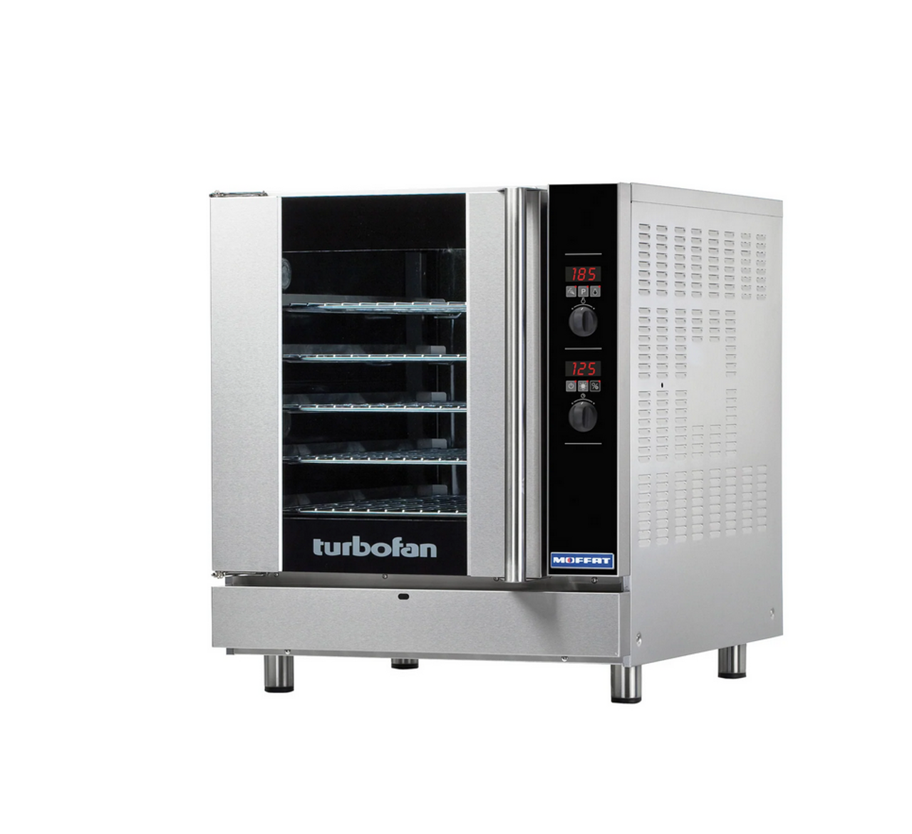 buy | shop | Turbofan, E32D5, Full, Size, Digital, Electric, Convection, Oven, (E32D5) Moffat, bluseal