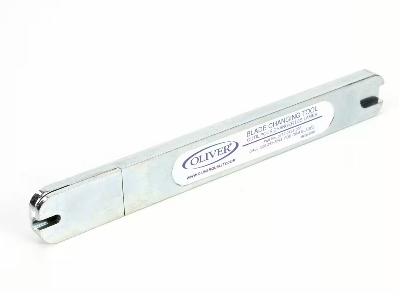 Genuine OEM replacement part; Oliver Products provides bakery equipment, including bread slicers ,Oliver 0797-0183-006K Blade Changing Tool Kit