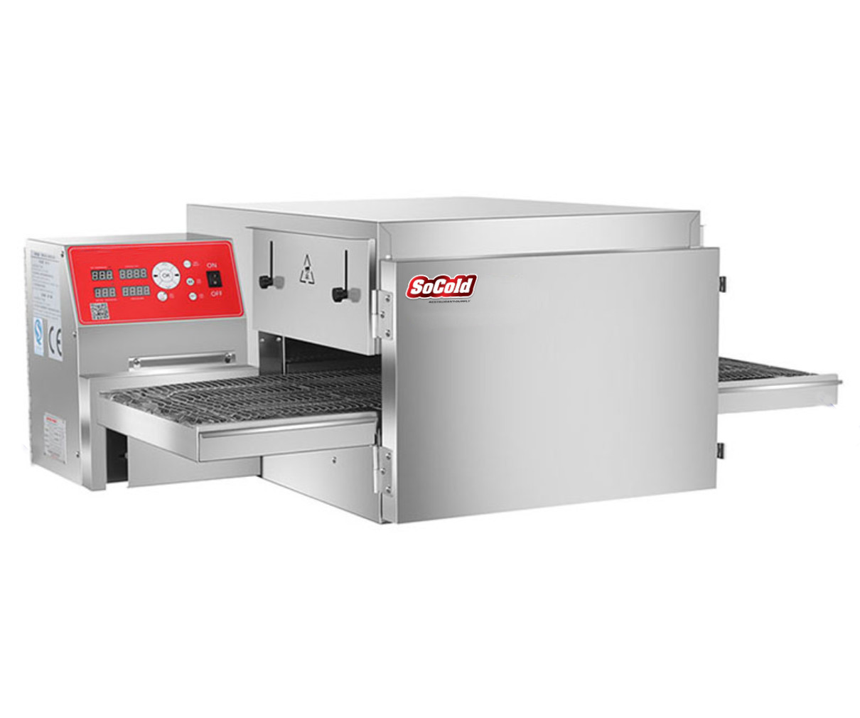 Built with efficient air impingement technology, this unit offers extremely fast cook times. It can be used to rapidly heat, cook, bake, and crisp a large variety of food. Not only will this oven maximize your output and increase productivity, but it will also save you money on the bottom line by reducing labour and ensuring cooking consistency. With an ample 3" opening size, it accommodates a variety of products such as pizzas, sandwiches, and vegetables.