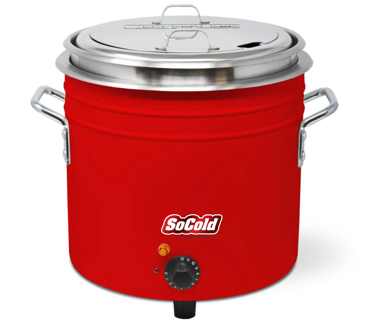 Product Overview
Serve up style with these Omcan Retro Soup Kettle units, the perfect blend of function and design. Keep your products warm and delicious with an easy adjustable thermostat and heavy-duty ceramic. Bring these to your supermarket or shop to help with impulse sales. This design will suit many establishments and keep up with the demands of day-to-day service.