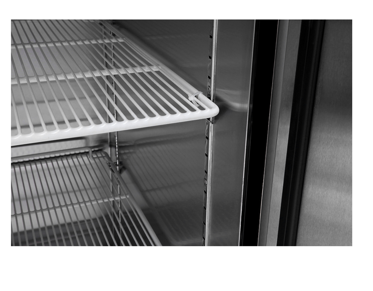 Bottom Mount Solid Three Door Reach-In Freezer