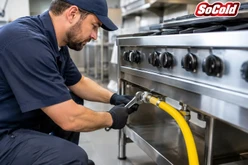 Gas Hose Replacement for Commercial Kitchens