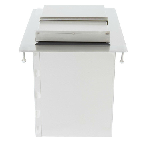 Drop-In Ice Bin-18" x 12" Stainless Steel 