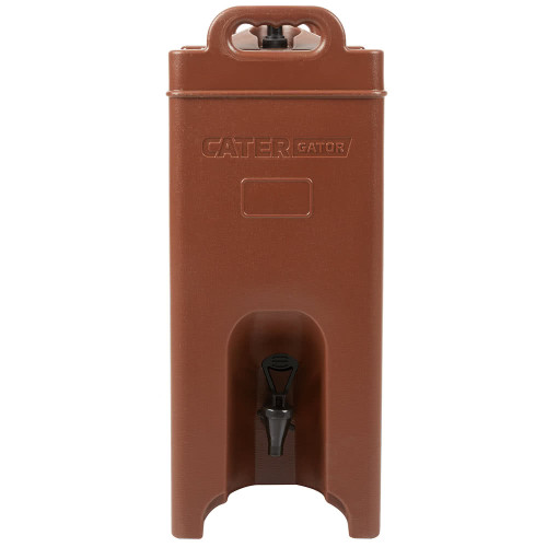 Brown Insulated Beverage Dispenser-CaterGator 5 Gallon 