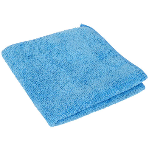 Microfiber Cleaning Cloth - 12/Pack-12" x 12" Blue 