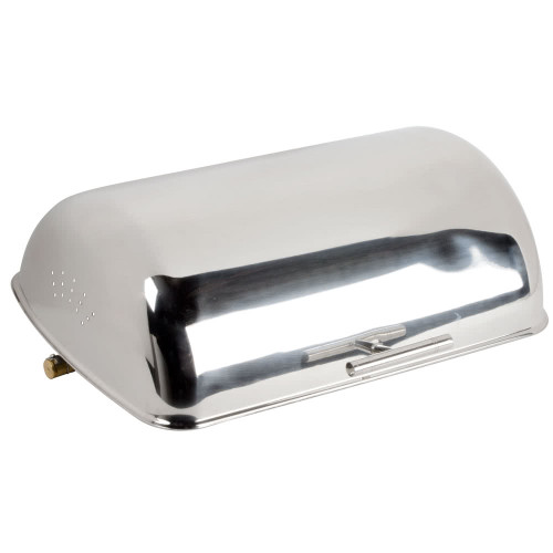 Supreme Full Size Roll Top Chrome Trim Chafer Cover-8 Qt. 