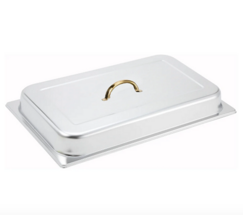 buy | shop | Deluxe 8 Qt. Full Size Gold Trim Chafer Cover